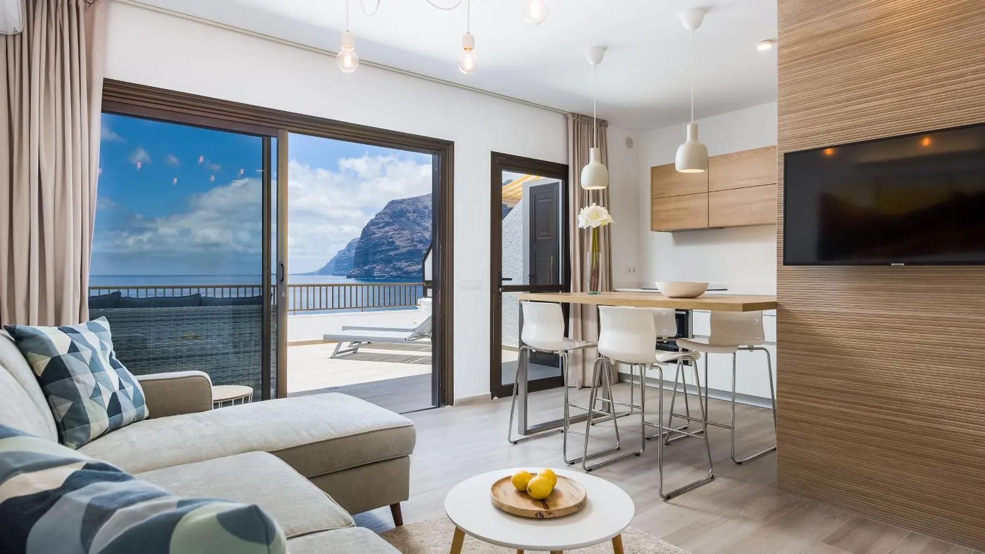 2Brd Cliffs And Ocean View Oasis Apartment Acantilado de los Gigantes